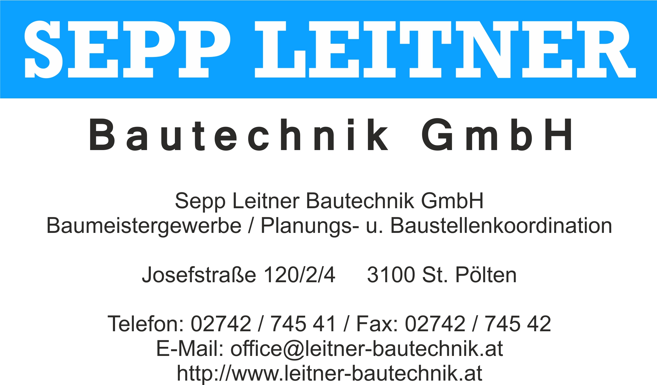 Sepp leitner bautechnik GmbH